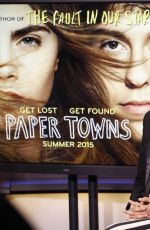 CARA DELEVINGNE at Paper Towns Press Tour in Columbus