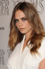 CARA DELEVINGNE at Paper Towns Screening in West Hollywood