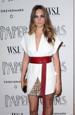 CARA DELEVINGNE at Paper Towns Screening in West Hollywood