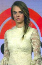 CARA DELEVINGNE at The Today Show in New York 07/21/2015