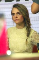 CARA DELEVINGNE at The Today Show in New York 07/21/2015