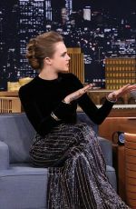 CARA DELEVINGNE at The Tonight Show Starring Jimmy Fallon in New York 07/16/2015