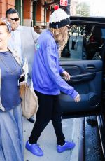 CARA DELEVINGNE Leaves Her Hotel in New York 07/22/2015