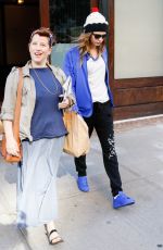 CARA DELEVINGNE Leaves Her Hotel in New York 07/22/2015