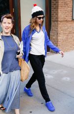 CARA DELEVINGNE Leaves Her Hotel in New York 07/22/2015