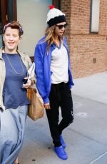 CARA DELEVINGNE Leaves Her Hotel in New York 07/22/2015