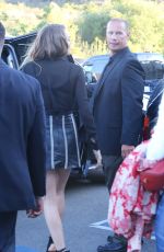 CARA DELEVINGNE Leaves Paper Towns Film Concert in Los Angeles