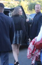 CARA DELEVINGNE Leaves Paper Towns Film Concert in Los Angeles