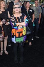 CARRIE FISHER at Vacation Premiere in Westwood