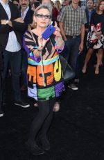 CARRIE FISHER at Vacation Premiere in Westwood