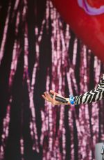 CHARLI XCX Performs at T in The Park Festival at Strathallan Castle in Scotland