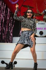 CHARLI XCX Performs at T in The Park Festival at Strathallan Castle in Scotland