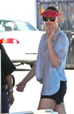 CHARLIZE THERON at a Restaurant in Silverlake 07/10/2015