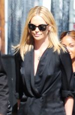 CHARLIZE THERON at Jimmy Kimmel Live in Hollywood