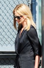 CHARLIZE THERON at Jimmy Kimmel Live in Hollywood