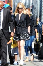 CHARLIZE THERON at Jimmy Kimmel Live in Hollywood