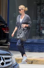 CHARLIZE THERON Out Shopping in Los Angeles 07/23/2015