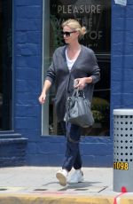 CHARLIZE THERON Out Shopping in Los Angeles 07/23/2015