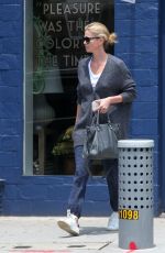 CHARLIZE THERON Out Shopping in Los Angeles 07/23/2015