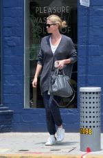 CHARLIZE THERON Out Shopping in Los Angeles 07/23/2015