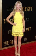 CHARLOTTE ROSS at The Gift Premiere in Los Angeles 07/30/2015