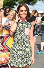 CHERYL COLE at X Factor Auditions in London 07/21/2015
