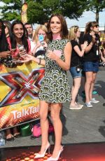 CHERYL COLE at X Factor Auditions in London 07/21/2015