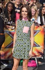 CHERYL COLE at X Factor Auditions in London 07/21/2015