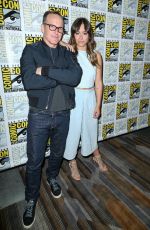 CHLOE BENNET at Agents of S.H.I.E.L.D. Panel at Comic Con in San Diego