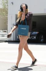 CHLOE MORETZ in Short Shorts Out and About in Los Angeles 07/02/2015