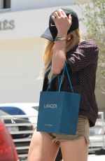 CHLOE MORETZ in Short Shorts Out and About in Los Angeles 07/02/2015