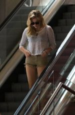 CHLOE MORETZ in Shorts Out and About in Vancouver 07/25/2015
