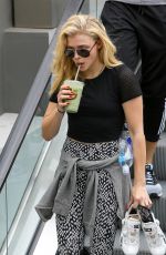 CHLOE MORETZ Leaves Earthbar in West Hollywood 07/18/2015