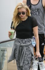 CHLOE MORETZ Leaves Earthbar in West Hollywood 07/18/2015