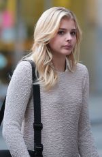 CHLOE MORETZ on the Set of Brain on Fire in Vancouver 07/17/2015