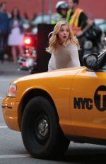 CHLOE MORETZ on the Set of Brain on Fire in Vancouver 07/17/2015