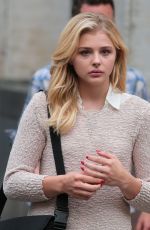 CHLOE MORETZ on the Set of Brain on Fire in Vancouver 07/17/2015
