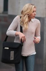 CHLOE MORETZ on the Set of Brain on Fire in Vancouver 07/17/2015