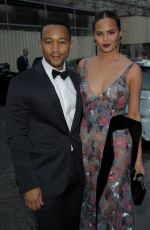CHRISSY TEIGEN at Vogue Party at Paris Washion Week