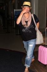 CHRISTINA APPLEGATE at Los Angeles International Airport 07/25/2015