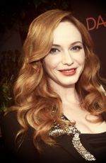 CHRISTINA HENDRICKS at Dark Places Premiere in Los Angeles