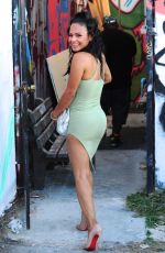 CHRISTINA MILIAN Arrives at We Are Pop Culture Pop Up Shop in Los Angeles 07/12/2015
