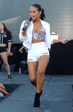 CHRISTINA MILIAN at #wcw Block Party in Los Angeles 07/29/2015