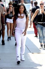 CHRISTINA MILIAN at #wcw Block Party in Los Angeles 07/29/2015