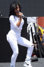 CHRISTINA MILIAN at #wcw Block Party in Los Angeles 07/29/2015