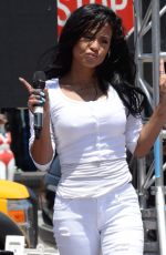 CHRISTINA MILIAN at #wcw Block Party in Los Angeles 07/29/2015