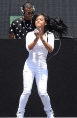 CHRISTINA MILIAN at #wcw Block Party in Los Angeles 07/29/2015