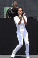 CHRISTINA MILIAN at #wcw Block Party in Los Angeles 07/29/2015