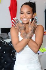 CHRISTINA MILIAN at #wcw Block Party in Los Angeles 07/29/2015
