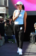 CHRISTINA MILIAN at #wcw Block Party in Los Angeles 07/29/2015